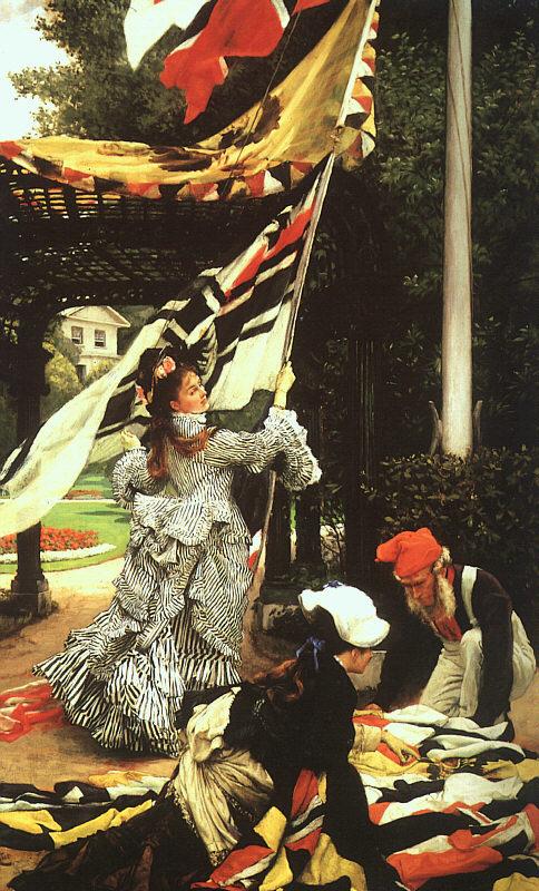 James Tissot Still on Top oil painting picture